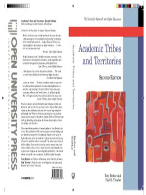 cover image of Academic Tribes and Territories